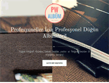 Tablet Screenshot of butikdugunalbum.com